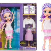 RAINBOW HIGH -  Fantastic Fashion - Violet Willow Fashion Doll with 2 complete doll outfits