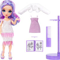 RAINBOW HIGH -  Fantastic Fashion - Violet Willow Fashion Doll with 2 complete doll outfits