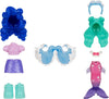 Royale High 3” Water Mermaid Fashion Doll - 1 Figure with 9 Fashion Accessories - Virtual Item Code Included - on clearance