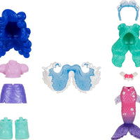 Royale High 3” Water Mermaid Fashion Doll - 1 Figure with 9 Fashion Accessories - Virtual Item Code Included - on clearance