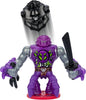 Akedo -Ninja Bosses - WEB WEAVER - 3" Tall Battling Action Figure with 360˚ Blade Defense and Attack Spin Action