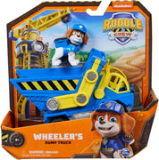 Rubble & Crew - Wheeler’s Dump Truck Toy with Movable Parts and a Collectible Action Figure