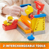 Rubble & Crew - Rubble’s Workshop Playset, Construction Toys with Kinetic Build-It Sand & Rubble Action Figure