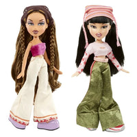 Bratz Dolls - Original 2 - Pack - YASMIN and JADE including 4 full outfits and accessories