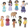 Disney - ENCANTO - Ultimate Madrigal Family Set - Includes 10 articulated small dolls with acessories.