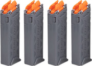 DART ZONE PRO -Series MK-2.1 Half-Length Dart Cartridge 4-Pack - MAGAZINE ONLY