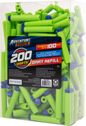 DART ZONE - ADVENTURE FORCE - 200 standard size dart refill pack