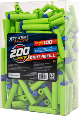 DART ZONE - ADVENTURE FORCE - 200 standard size dart refill pack