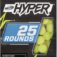 Nerf Hyper - 25 - Round Refill Conister , Easy reload Canister 25 Nerf hyper rounds (for use with nerf hyper only)