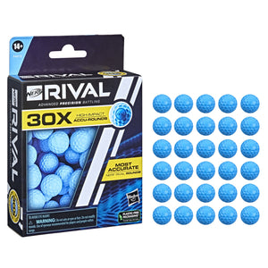 Nerf Rival - 30 Accu-Round Refill, Includes 30 Accu-rounds, the most accurate rival rounds