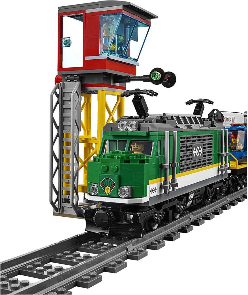 Lego city best sale remote control train