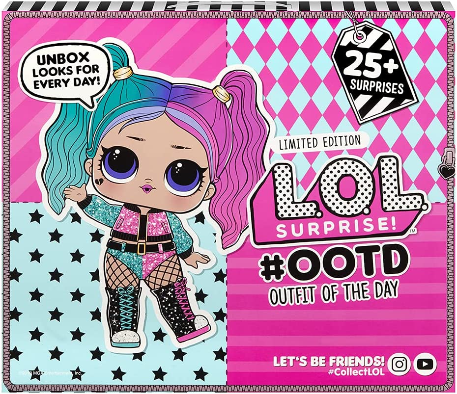 L.O.L LOL Surprise - OOTD Outfit of the day 2020 advent with Limited Edition Doll & 25+ surprises