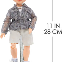 RAINBOW HIGH - Aidan Russell - SERIES 5 - Rainbow Fashion Doll with 10+ Accessories
