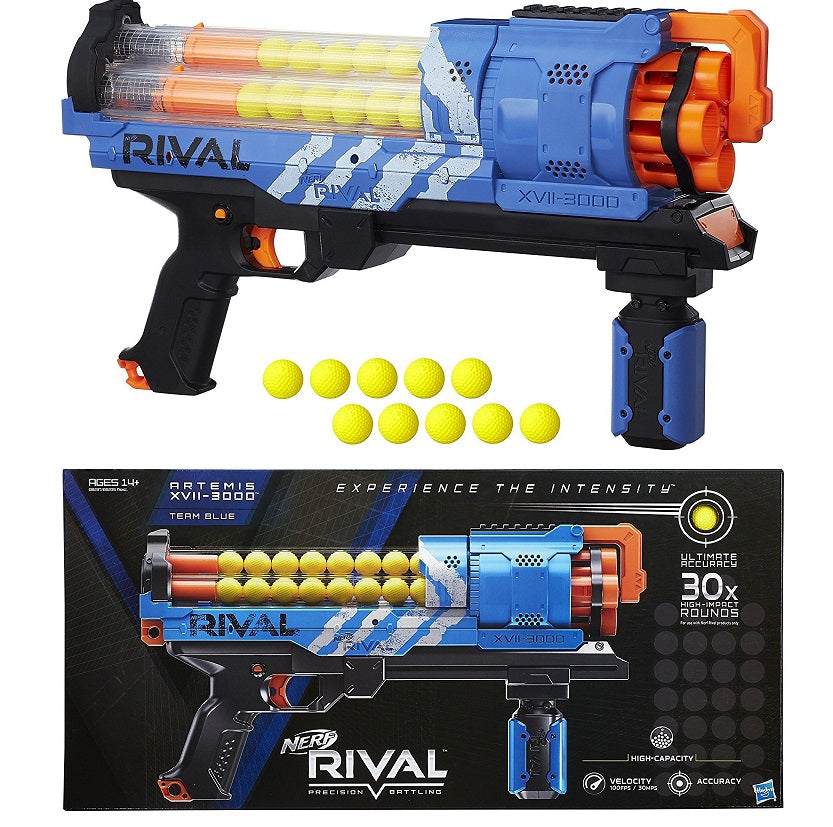 Nerf Rival - ARTEMIS XV11-300 Blaster - BLUE