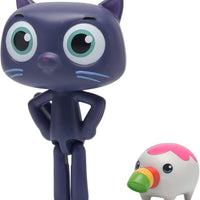 True and The Rainbow Kingdom - Bartleby & Snorfle - 4" Articulated Figure with 1 Wish.