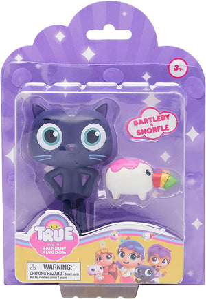 True and The Rainbow Kingdom - Bartleby & Snorfle - 4" Articulated Figure with 1 Wish.