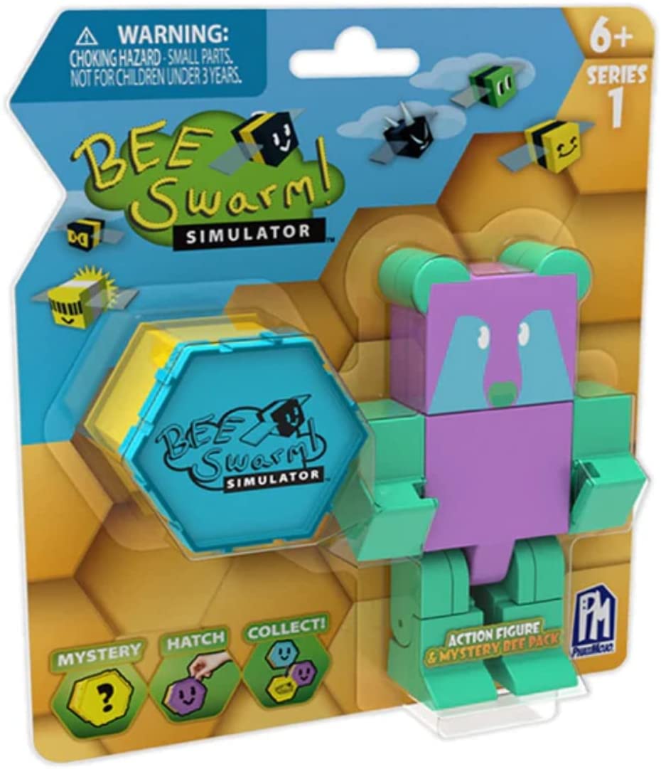 Bee Swarm Simulator 4"(10cm) Gummy Bear Action Figure With Mystery Bee