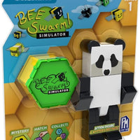 BEE SWARM SIMULATOR 4"(10cm) Panda Bear Action Figure With Mystery Bee
