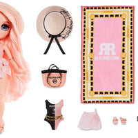 RAINBOW HIGH -  Pacific Coast BELLA PARKER (Light Pink) Fashion Doll with interchangeable legs