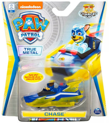 Paw Patrol CHARGED UP Chase Diecast Car 1:55 Scale