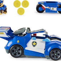 Paw Patrol Movie CHASE 2-in-1 TRANSFORMING City Cruiser