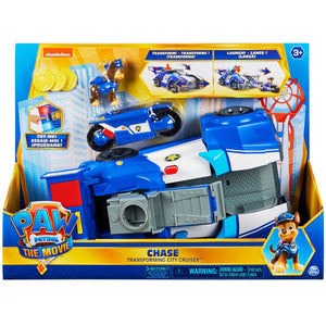 Paw Patrol Movie CHASE 2-in-1 TRANSFORMING City Cruiser