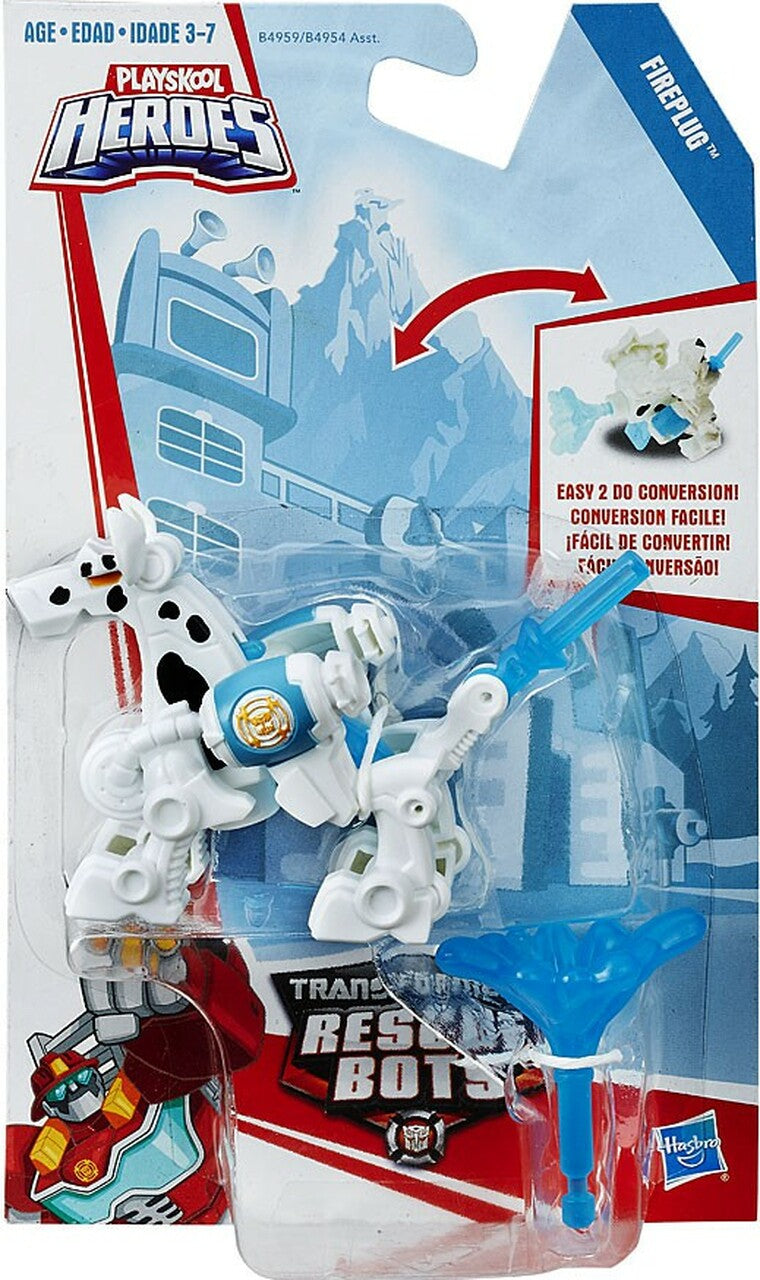 Rescue Bots Playskool Heroes FIREPLUG Transformers Robot Dog