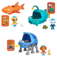 Octonauts - Above and Beyond - Captain Barnacles Figurine + GUP A Vehicle Playset
