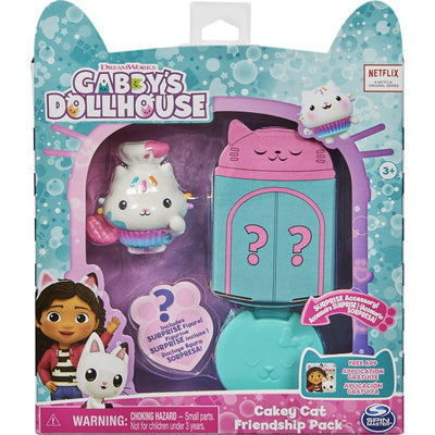 Gabby's Dollhouse Friendship Pack with Cakey Cat, Surprise Figure and Accessory - on clearance