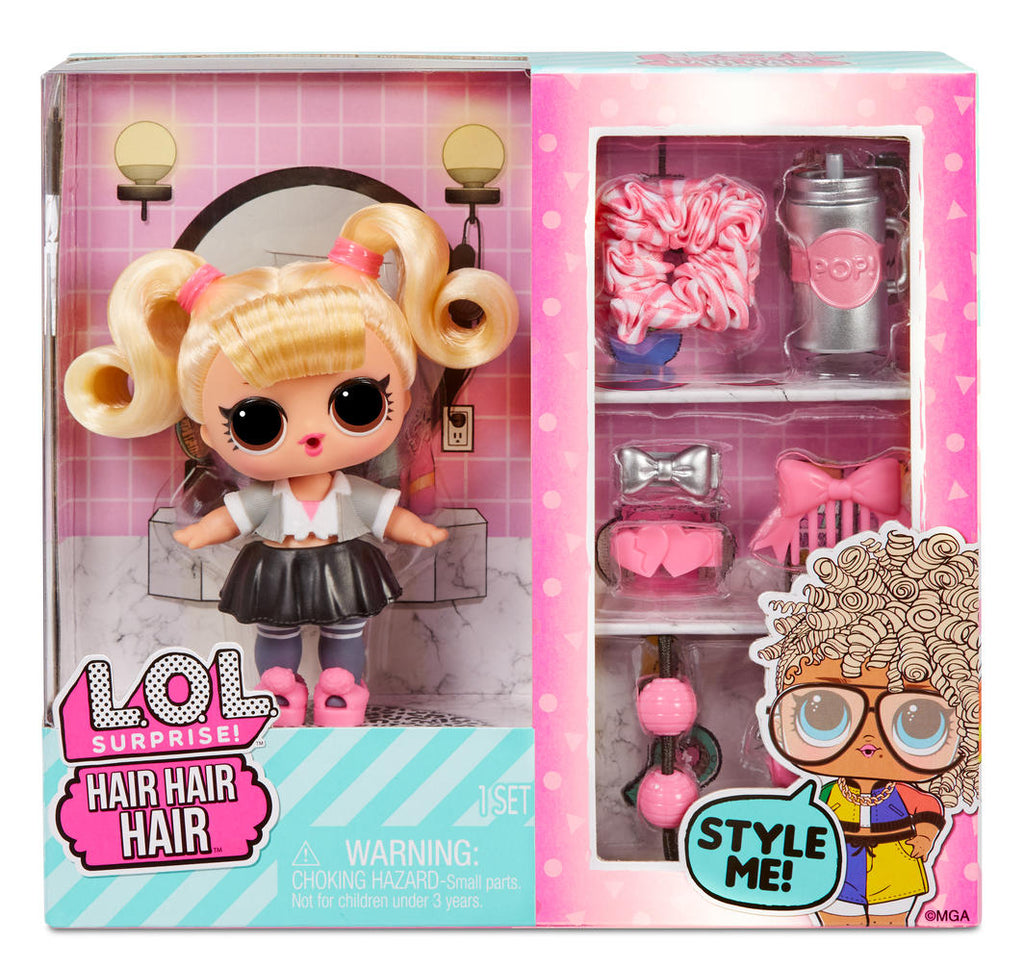 L.O.L LOL Surprise - HAIR HAIR HAIR - BLONDE HAIR 1 Doll + Accessories