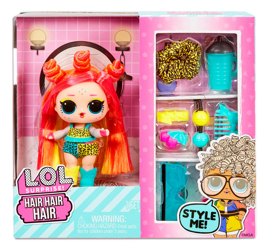 L.O.L LOL Surprise - HAIR HAIR HAIR - RED HAIR 1 Doll + Accessories