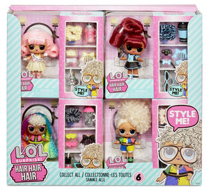 L.O.L LOL Surprise - HAIR HAIR HAIR - Set of 6