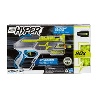 Nerf Hyper - Rush-40 Pump-Action Blaster and 30 Nerf Hyper Rounds rival