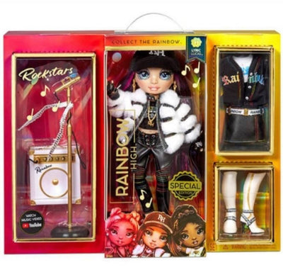 RAINBOW HIGH -  Rockstar LYRIC LUCAS Fashion Doll