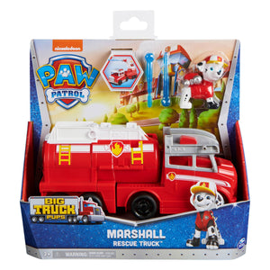 PAW Patrol, Big Truck Pups Marshall's Transforming Toy Truck with Pup Action Figure