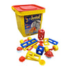 Mobilo Junior Bucket With 106 Pieces for Unlimited Creative Play