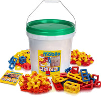 Mobilo GIANT BUCKET With 416 Pieces for Unlimited Creative Play