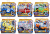 Paw Patrol - MOVIE SERIES Complete set of 6 VEHICLES & Pups (Chase , Marshall , Skye , Rocky , Rubble & Zuma )