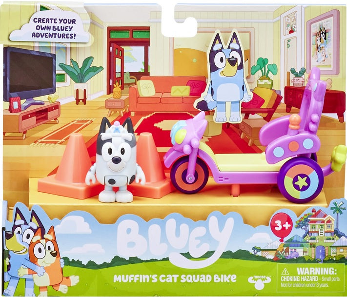 BLUEY - Muffin's Cat Squad Bike