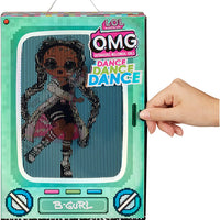 L.O.L LOL Surprise - OMG DANCE - B-Gurl Fashion doll with 15 surprises incl Magic Black Light