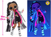 L.O.L LOL Surprise - OMG DANCE - B-Gurl Fashion doll with 15 surprises incl Magic Black Light