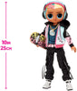 L.O.L LOL Surprise - OMG Guys Fashion Doll COOL LEV with 20 surprises including skateboard & accessories