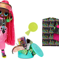 L.O.L LOL Surprise - OMG DANCE - Virtuelle Fashion doll with 15 surprises incl Magic Black Light