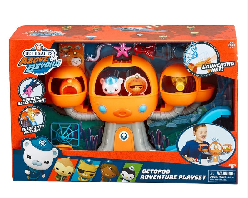 Octonauts - Above and Beyond - OCTOPOD Playset with Captain Barnacles