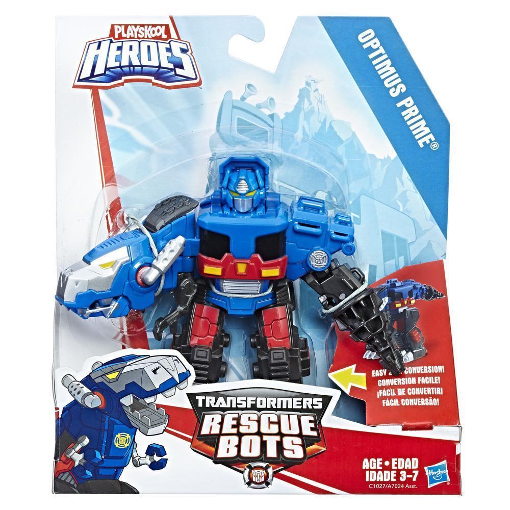Rescue Bots - Playskool Heroes - Optimus Prime - REX DINOSAUR
