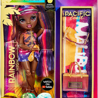RAINBOW HIGH -  Pacific Coast PHAEDRA WESTWARD - (PURPLE) Fashion Doll with interchangeable legs - on clearance