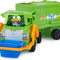 PAW Patrol, Big Truck Pups Rocky's Transforming Toy Truck with Pup Action Figure