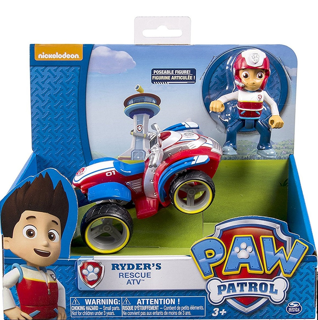 Paw Patrol - Ryder's Ryder Rescue ATV and Figure Ryders - ORIGINAL Ver