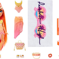 RAINBOW HIGH -  Pacific Coast SIMONE SUMMERS (Light Pink) Fashion Doll with interchangeable legs