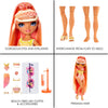 RAINBOW HIGH -  Pacific Coast SIMONE SUMMERS (Light Pink) Fashion Doll with interchangeable legs